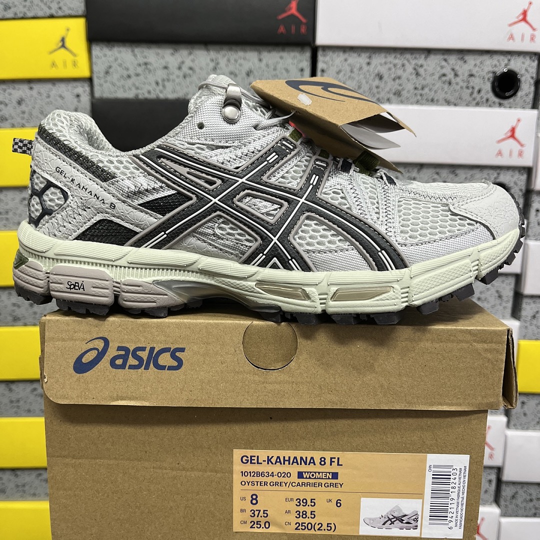 ASICS Gel-Kahana 8 1012B634-020 Grey White Stitching