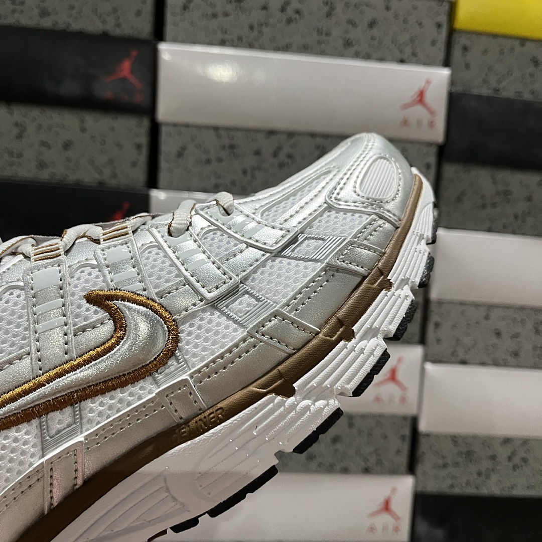 Nike P-6000 White Light British (Tan) - Image 9