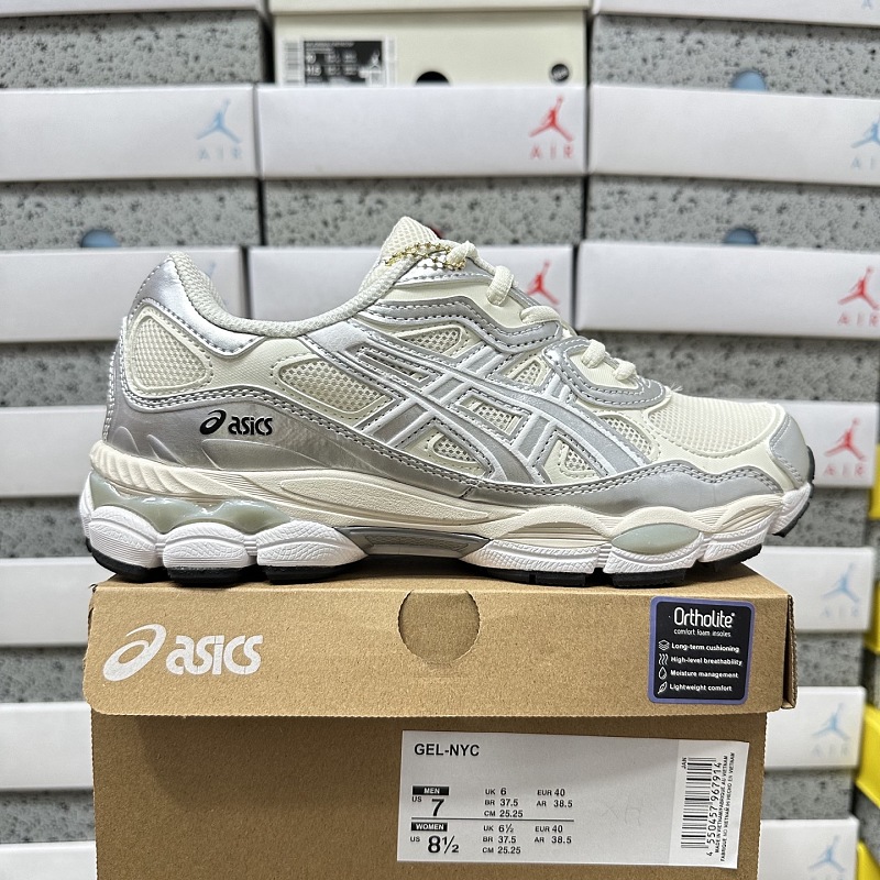 ASICS Gel-NYC Cream Pure Silver 1203A805-101