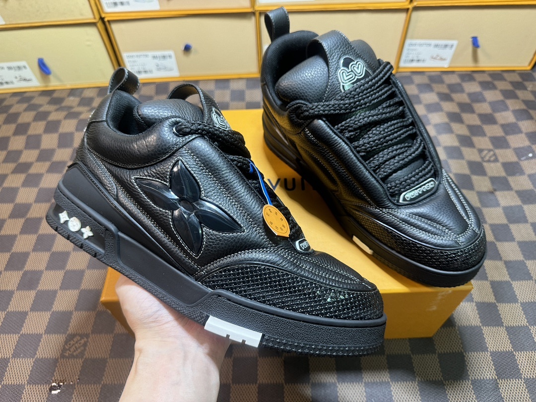 Louis Vuitton LV SkateBlack Sports Shoes