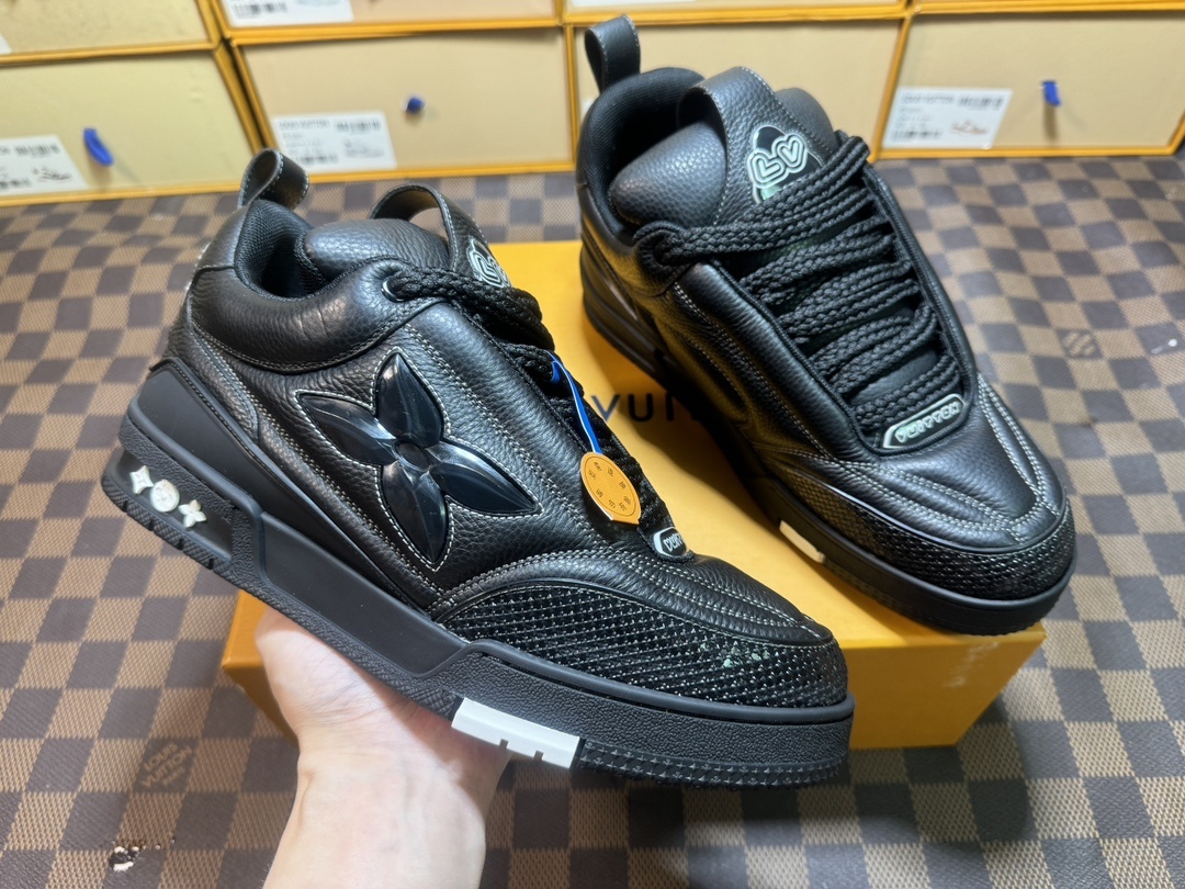 Louis Vuitton LV SkateBlack Sports Shoes - Image 10