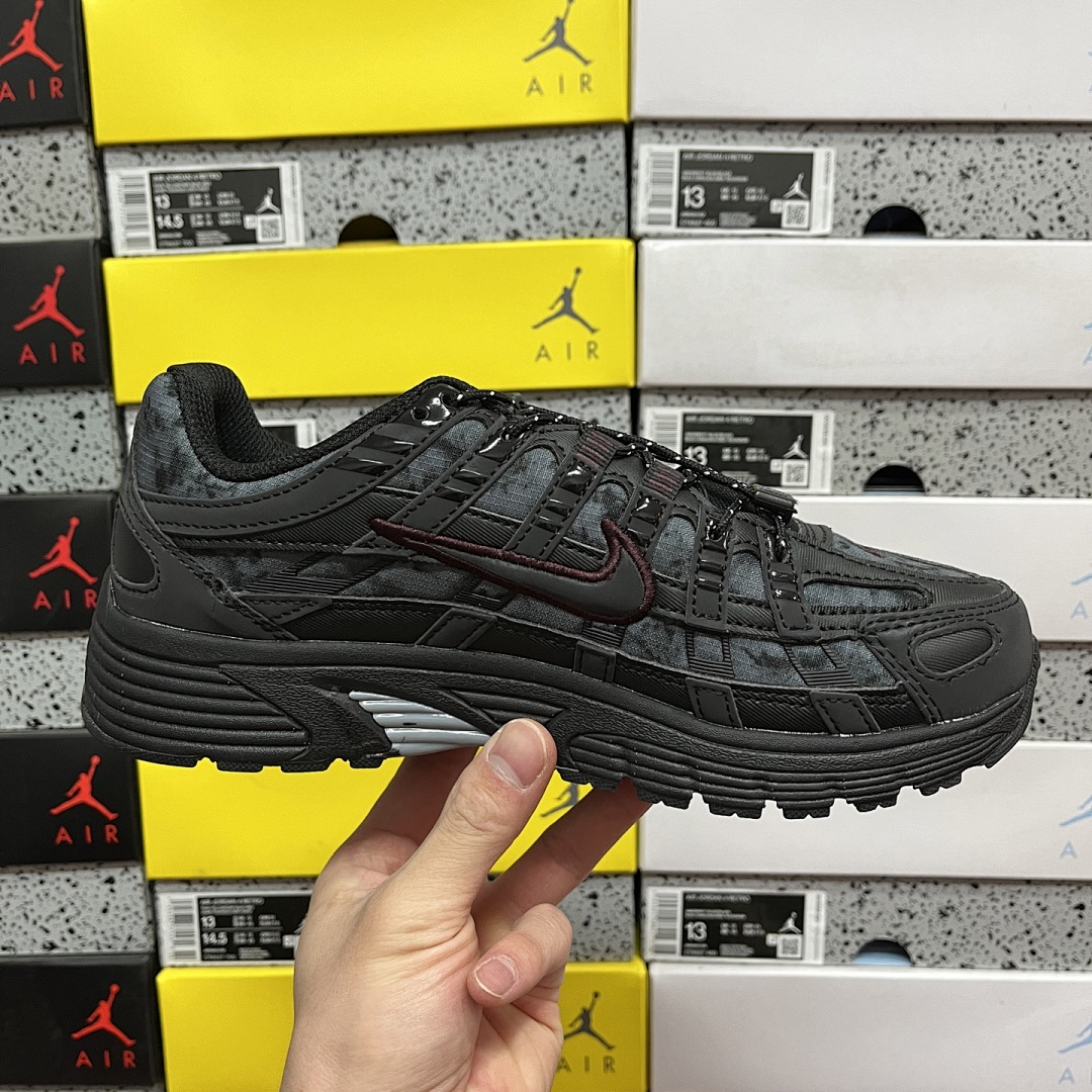 Nike P-6000 Black Burgundy Crush - Image 3