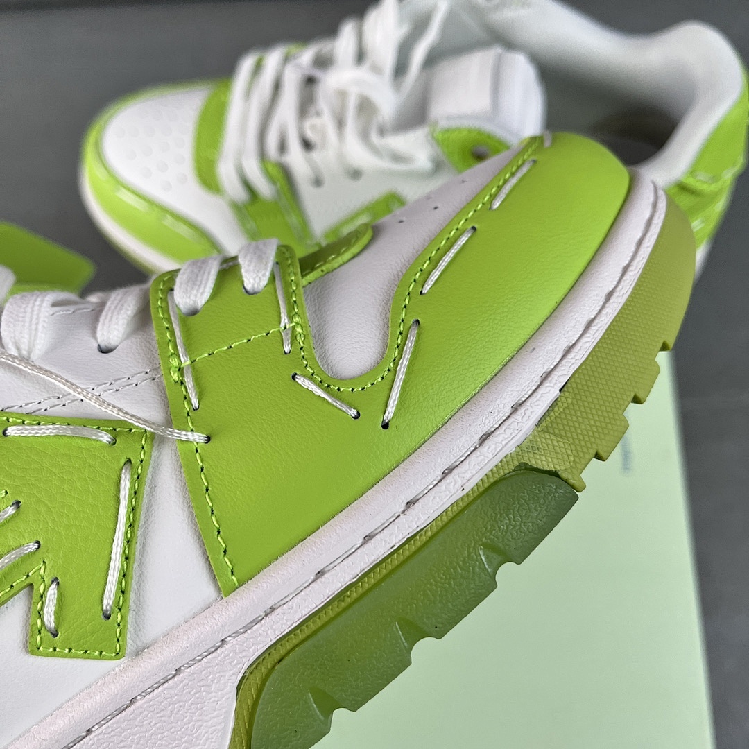 Off-White White Green Stitching - Image 8