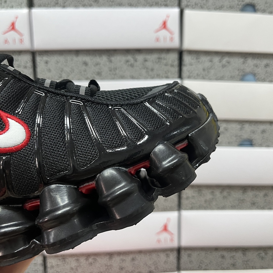 Nike Shox TL Black University (Red) - Image 9