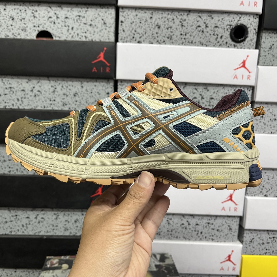 ASICS Gel-Kahana 8 1011B109-024 (Green Orange) - Image 3