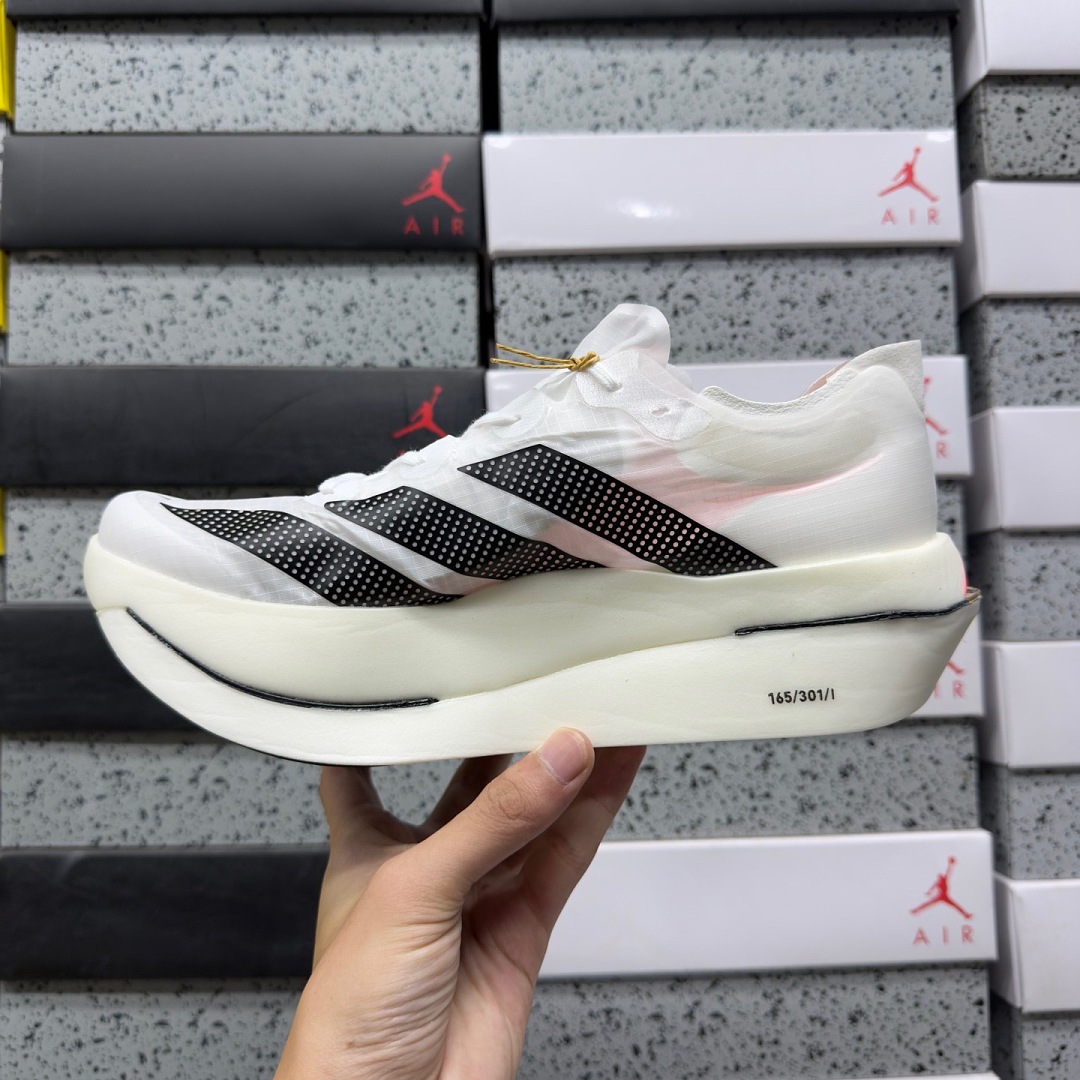 Adidas Adizero Adios Pro Evo 3 (White Black) - Image 2