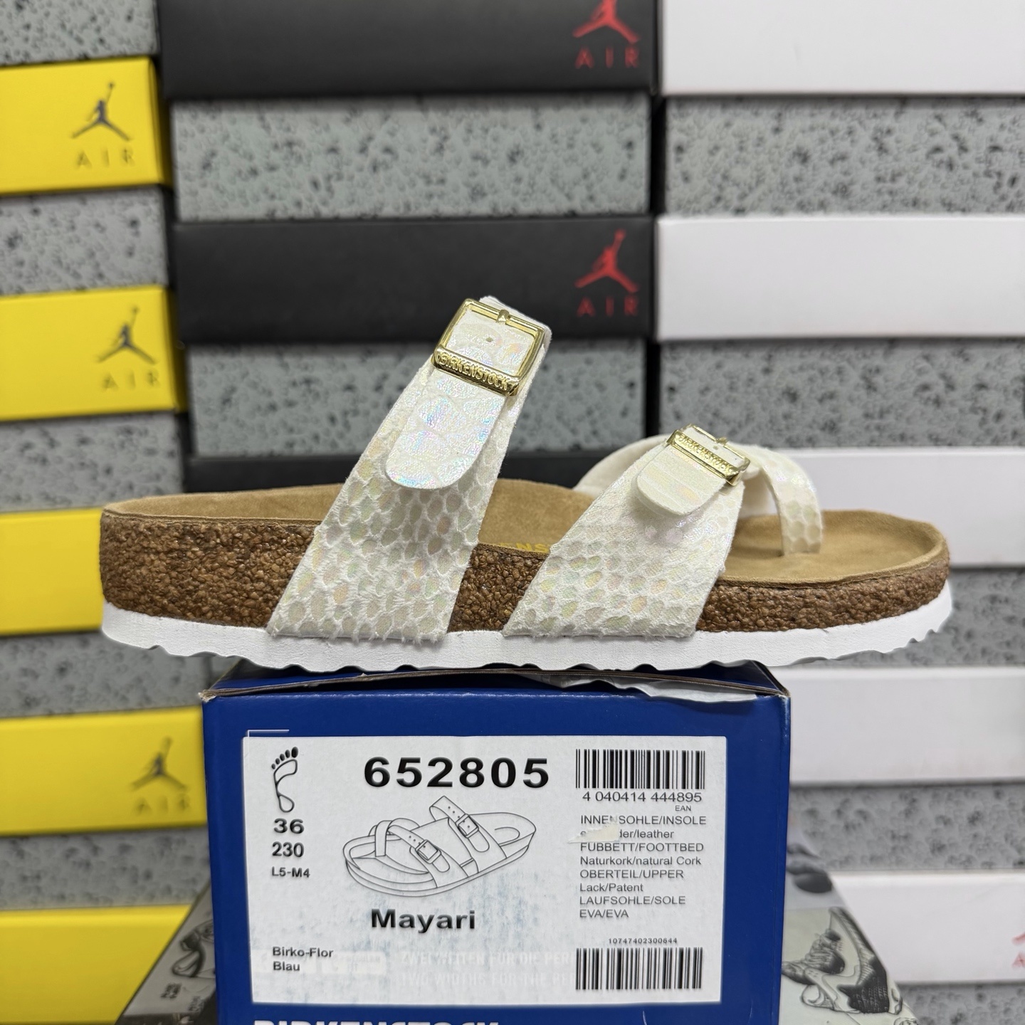Birkenstock Birken Arizona Birkibuc Double Buckle Flip Flops - Image 10