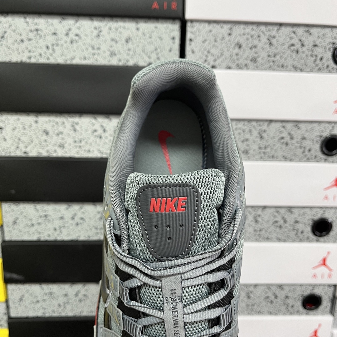 Nike P-6000 Cool Grey University (Red) - Image 6