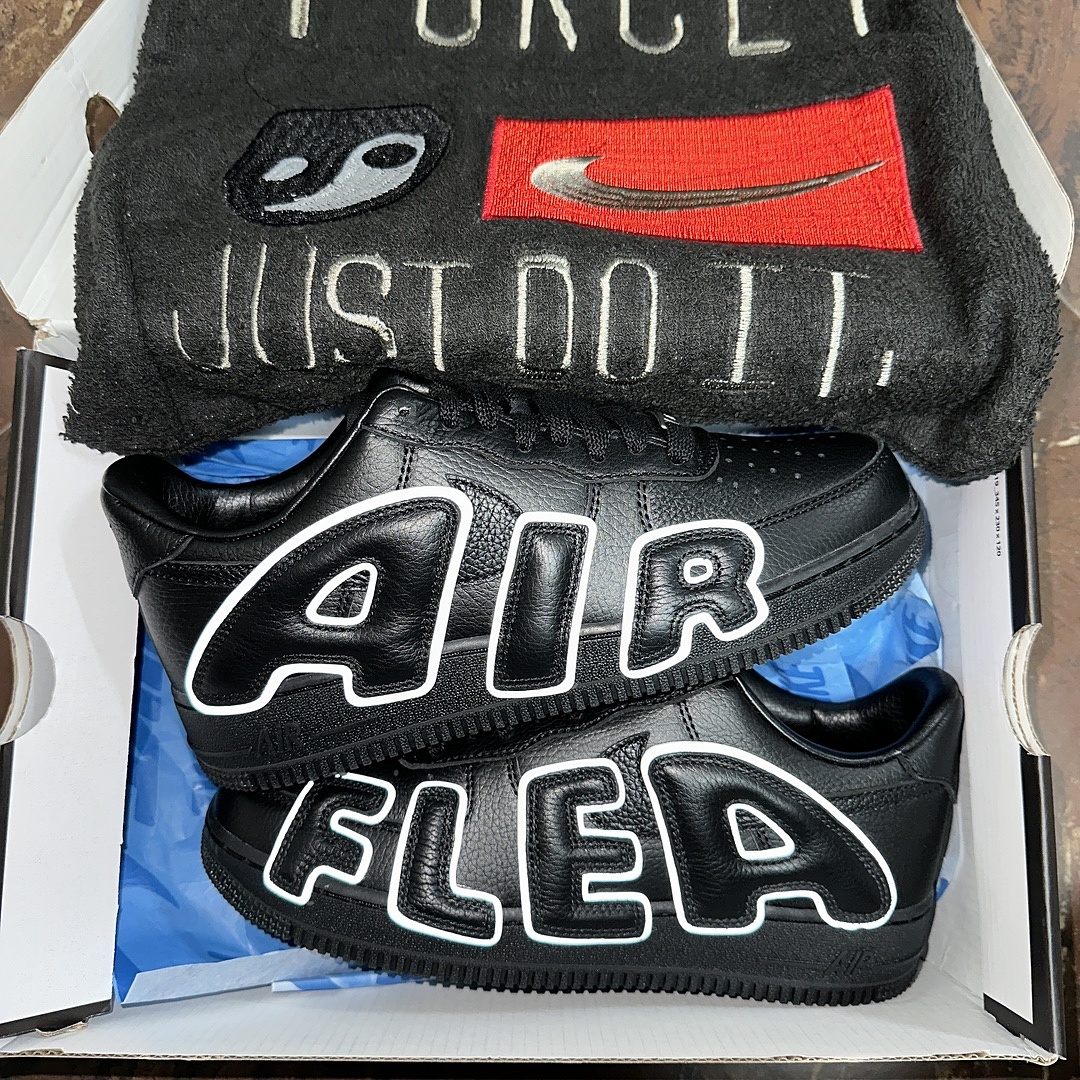 Nike Air Force 1 Low Cactus Plant Flea Market (Black) - Image 2