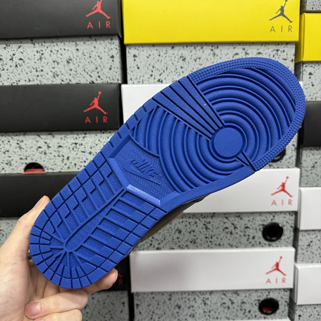 Nike Jordan 1 Retro High OG SP Fragment X Union LA Sport Royal UN (Blue) - Image 4
