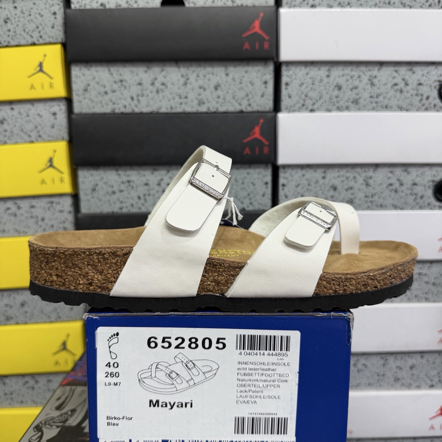 Birkenstock Birken Arizona Birkibuc Double Buckle Flip Flops - Image 10