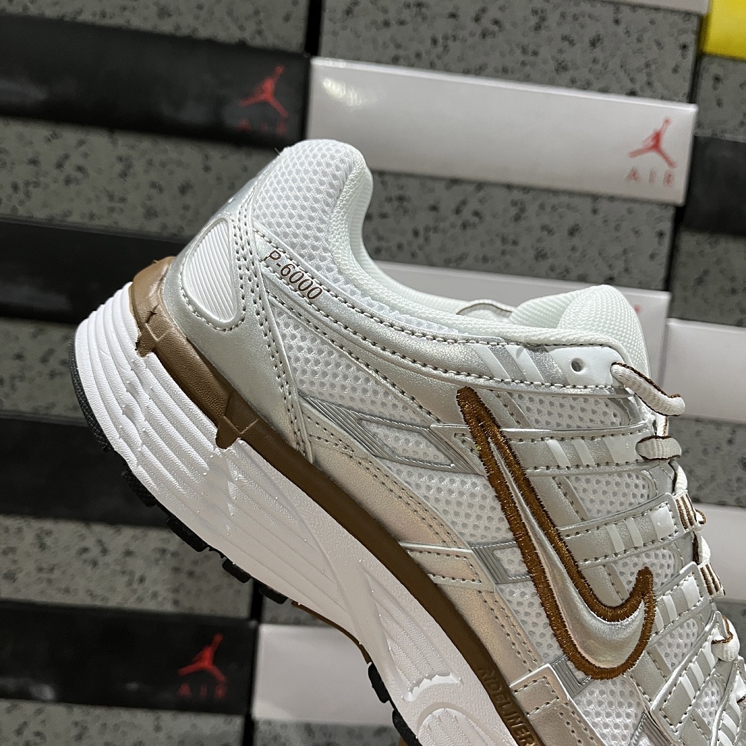 Nike P-6000 White Light British (Tan) - Image 8