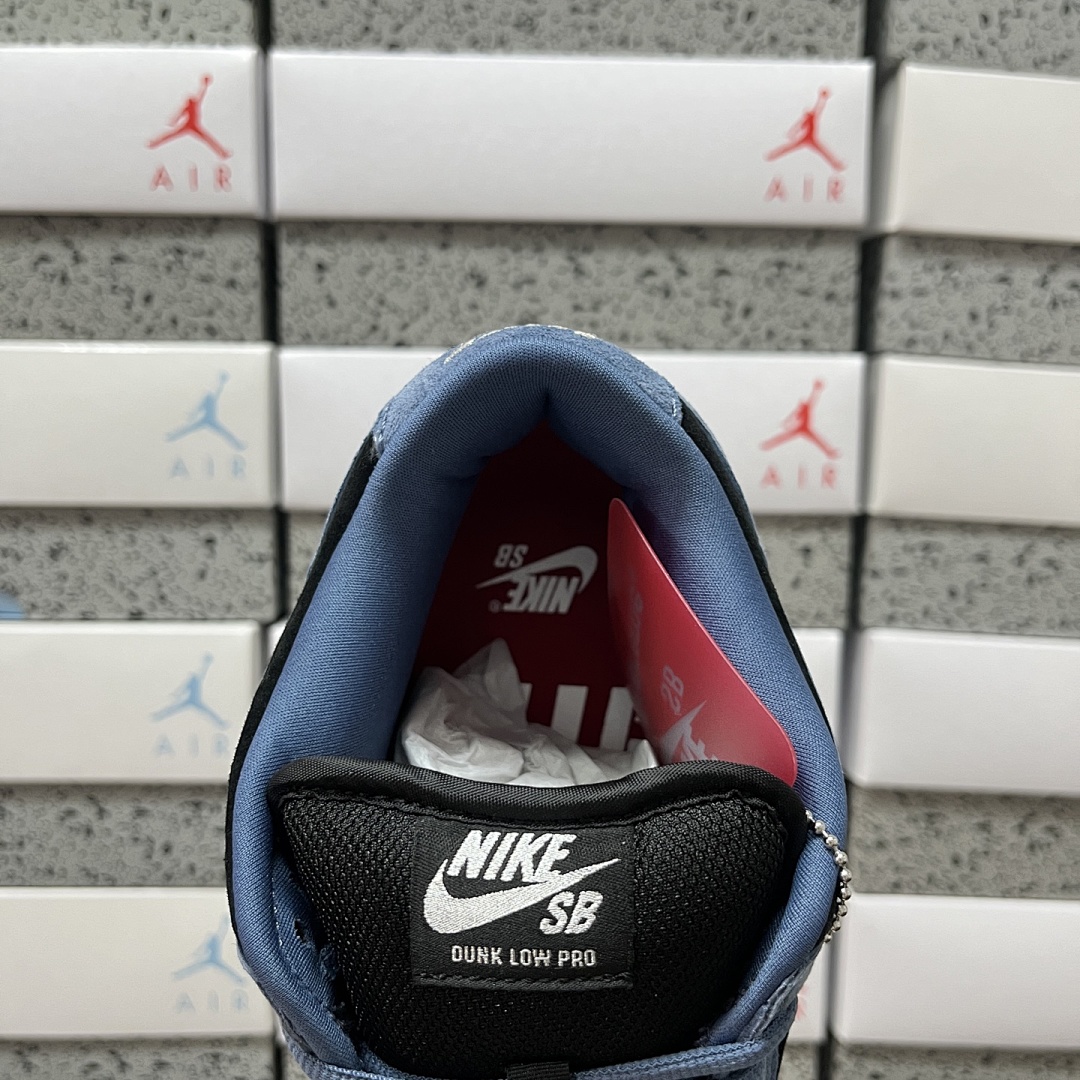 Nike SB Dunk Low Supreme 94 Ocean Fog94 Collab (Blue Black) - Image 9