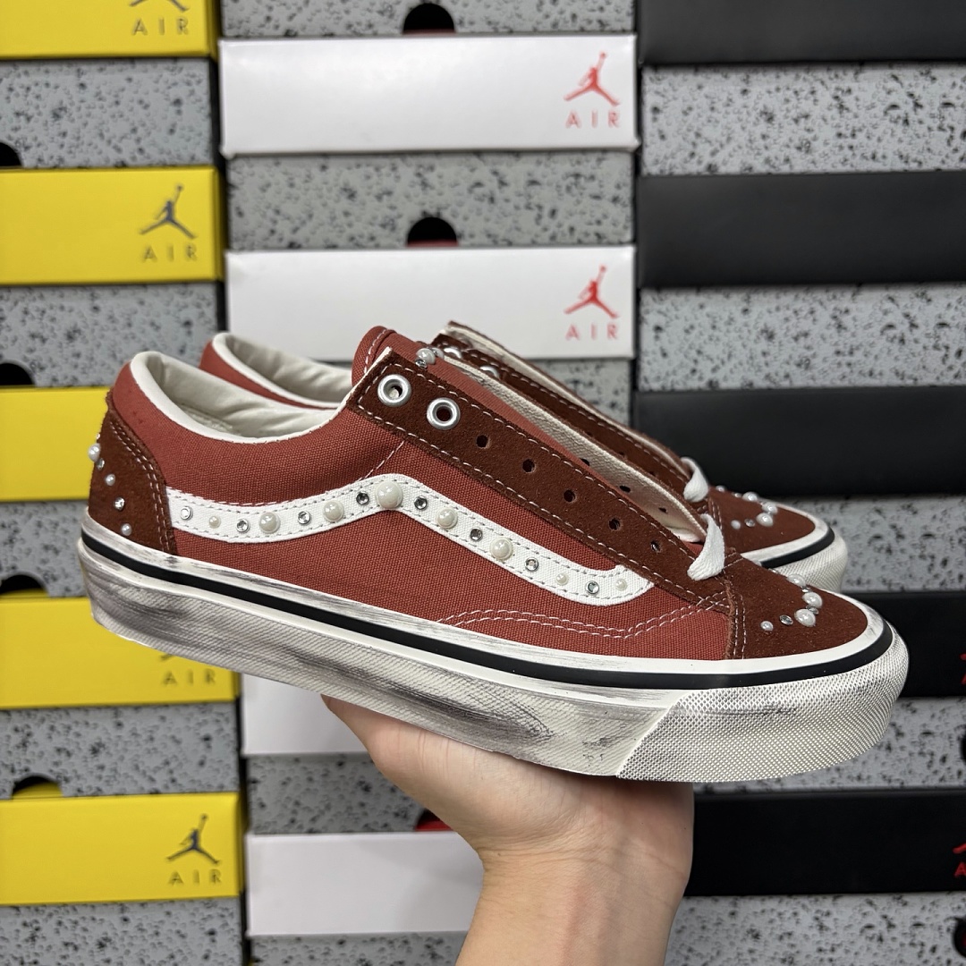 Vans LX Old Skool 36 Pearlized Pack Brown V - Image 12