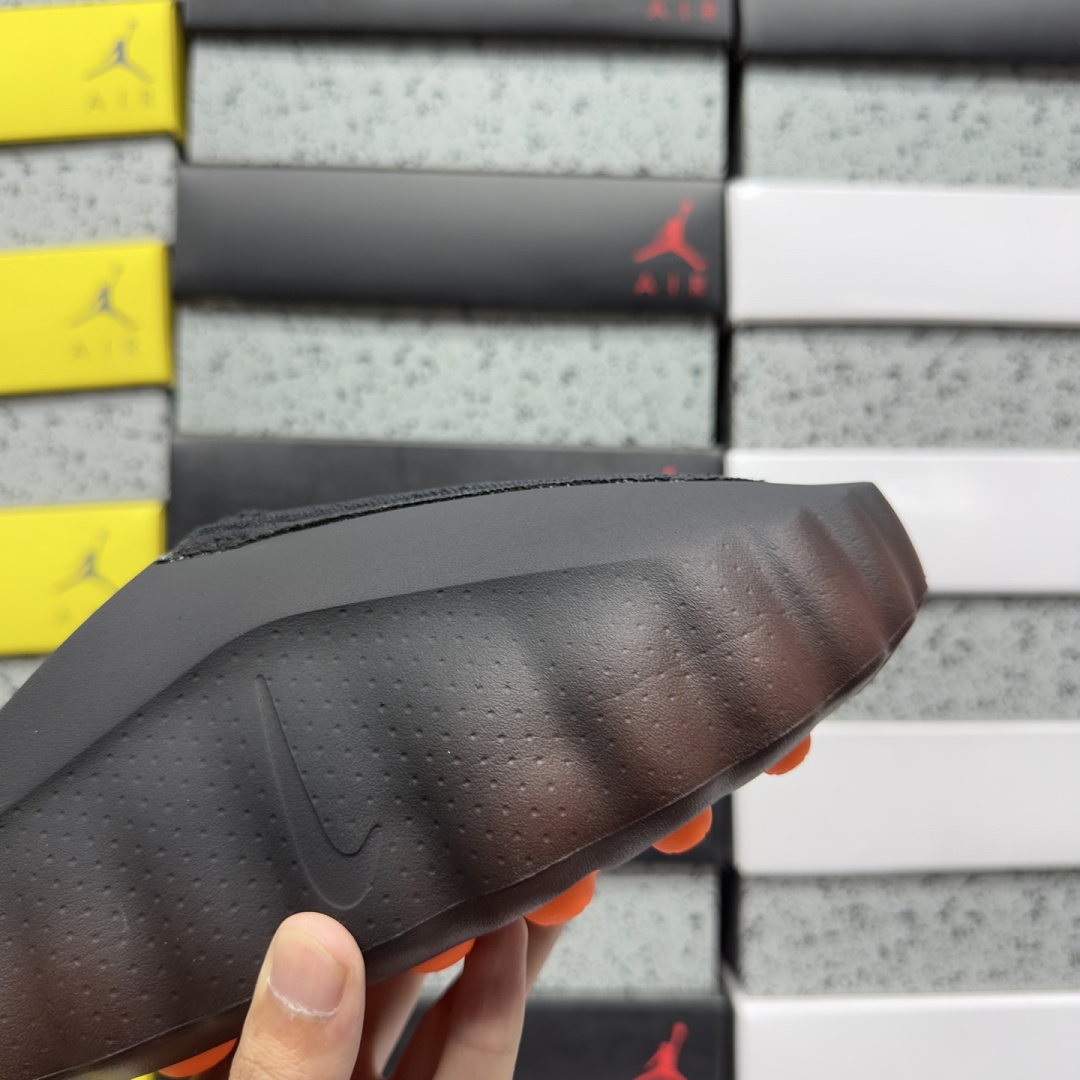 Nike Mind 001 Flyknit Slide Bronze Eclipse Total (Orange) - Image 2