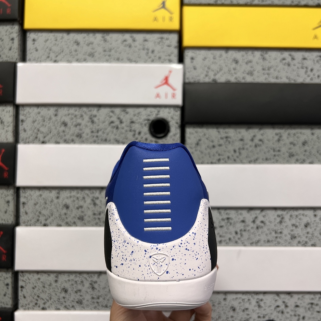 Nike Kobe 9 Elite Low EM Protro Game Royal ZK9 (Blue White) - Image 6