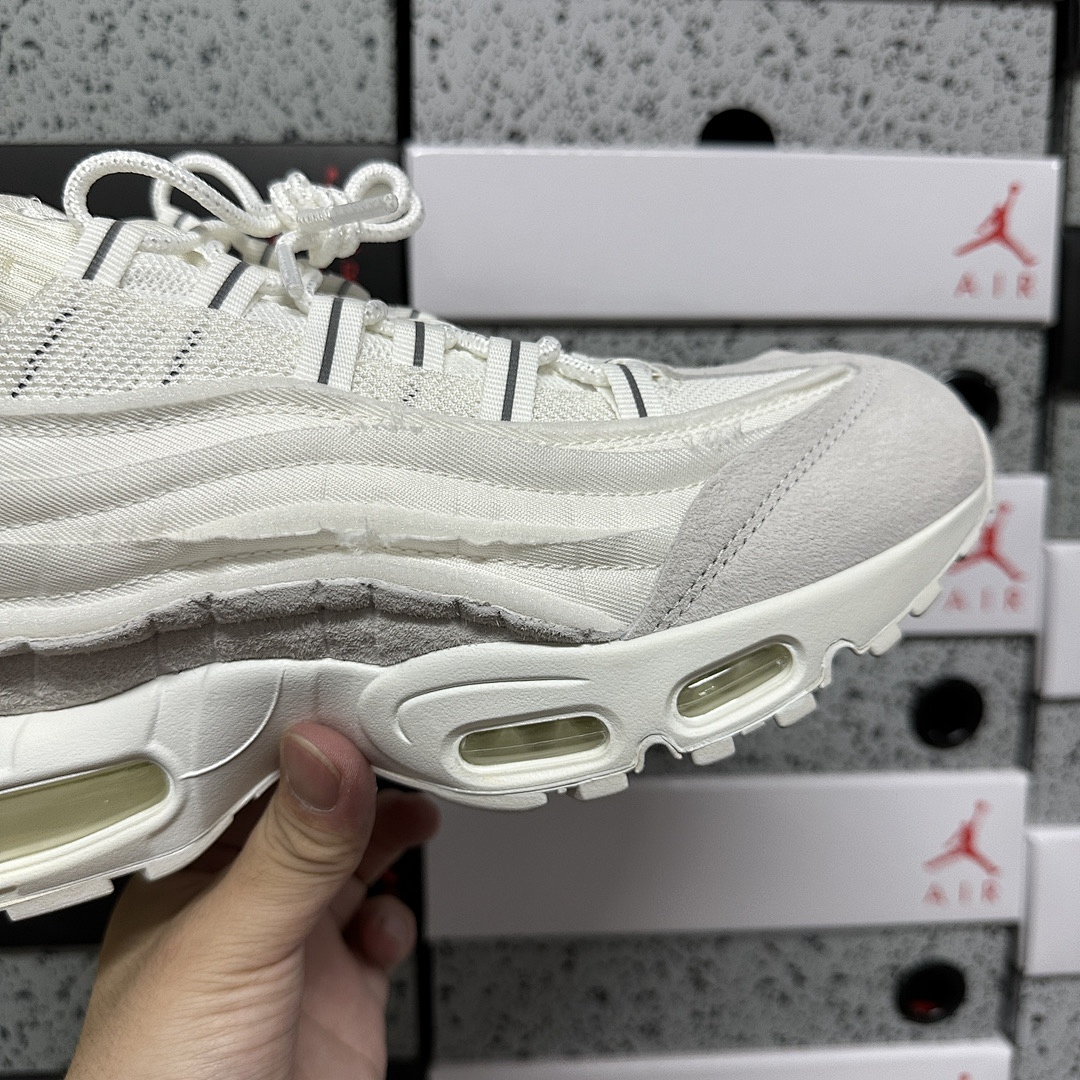 Nike Air Max 95 Comme Des Garcons White CDG - Image 6