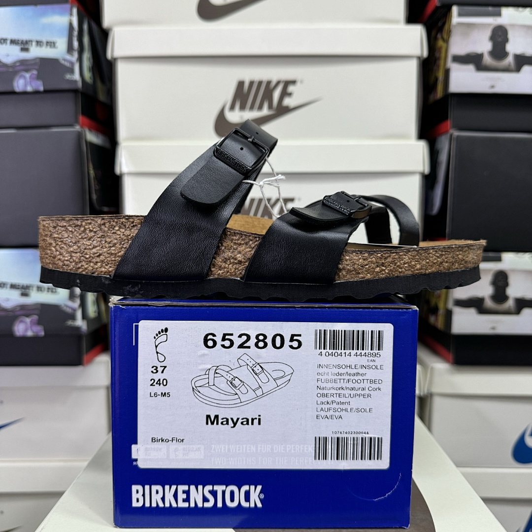 Birkenstock Birken Arizona Birkibuc Double Buckle Flip Flops
