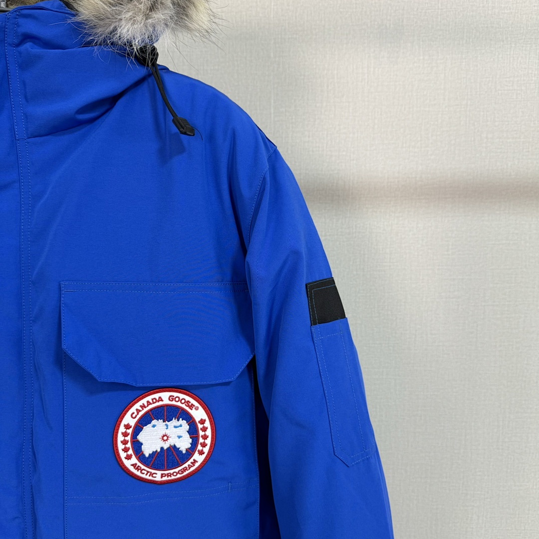 Canada Goose Parka 65 Sky Blue 4 - Image 11