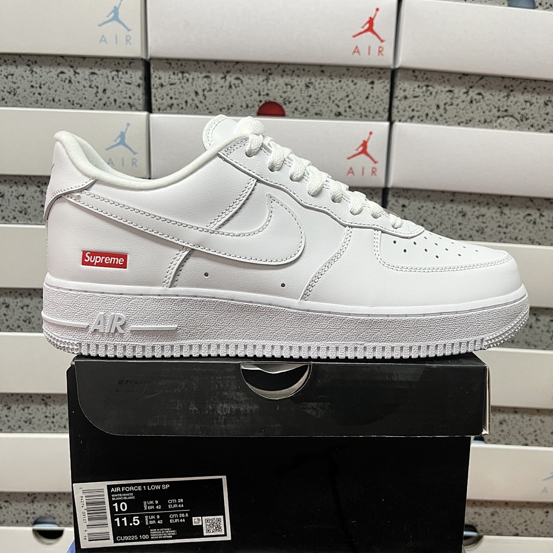 Nike Air Force 1 Low Supreme (White)
