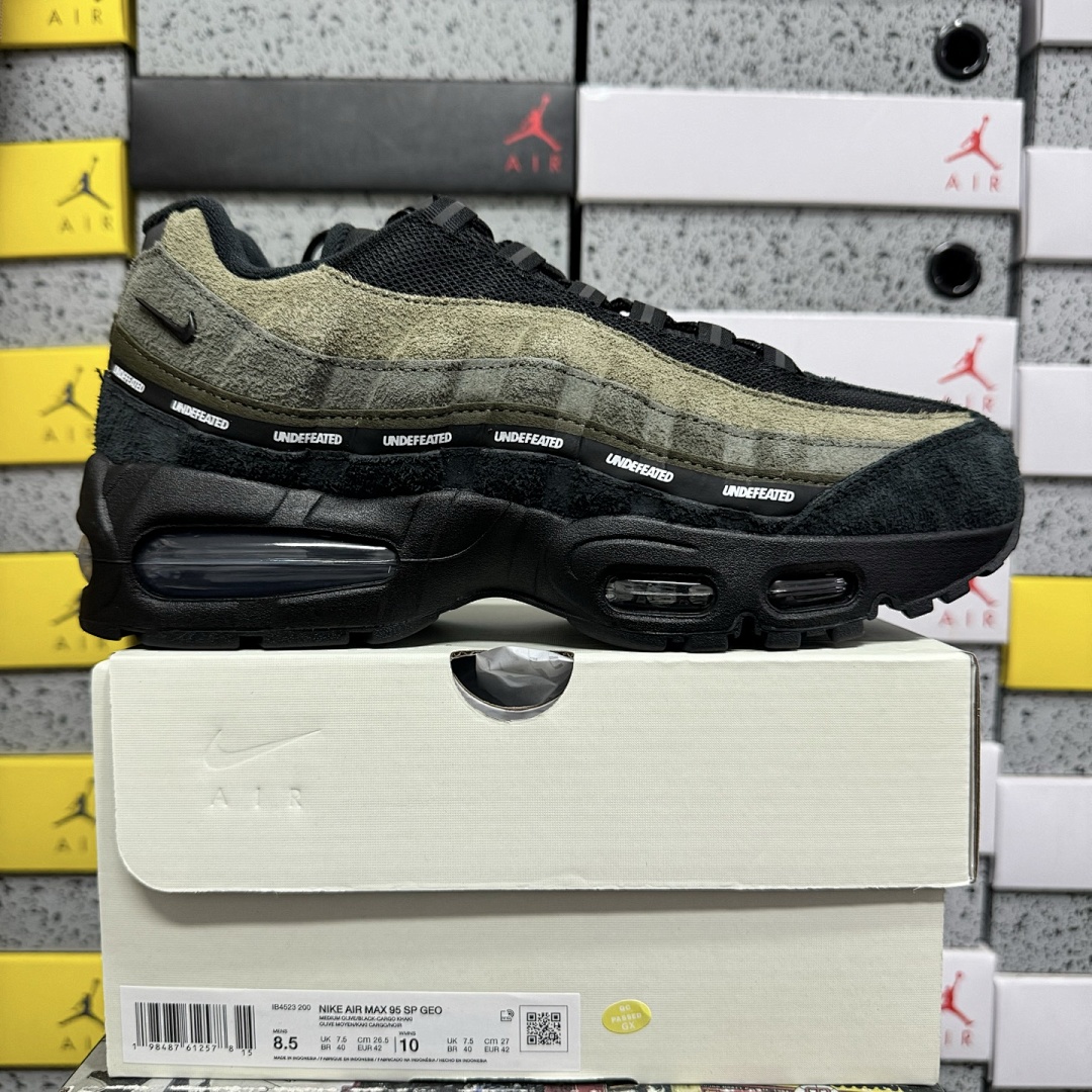 Nike Air Max 95 SP Undefeated Geo La Brea Medium Olive UND (Military Green)