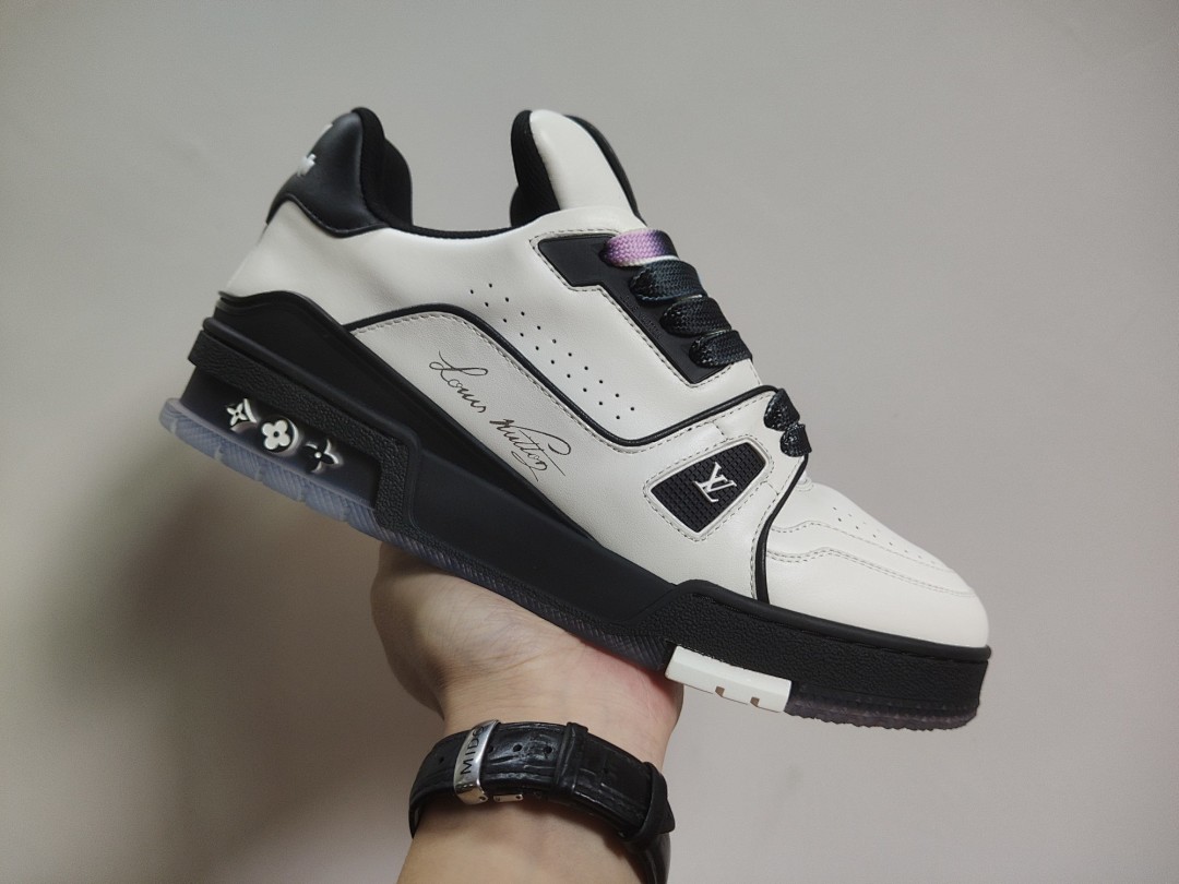 Louis Vuitton LV Trainer (Black White) - Image 6