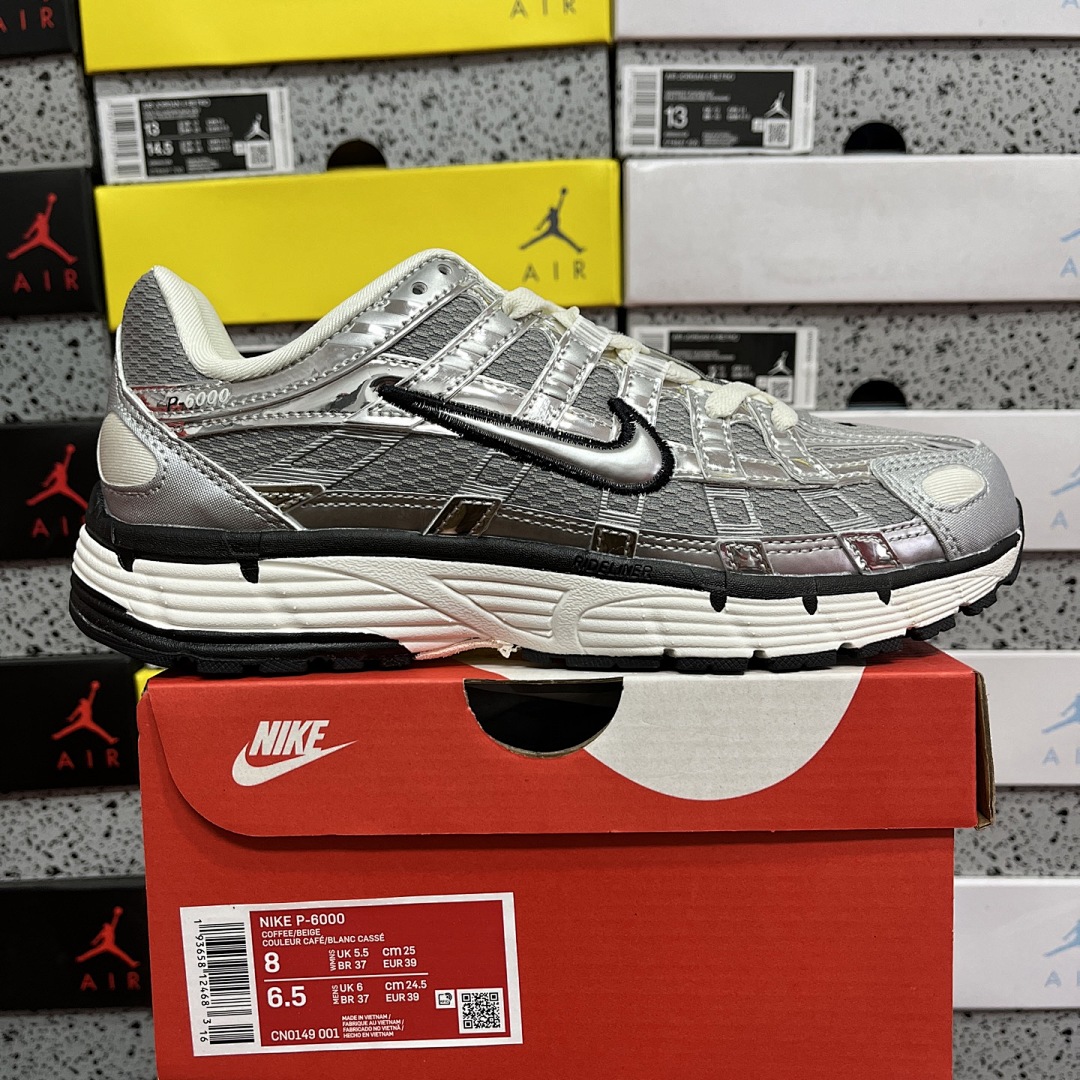 Nike P-6000 (Metallic Silver)