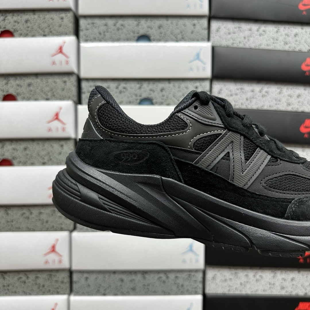 New Balance 990V6 (Triple Black) - Image 5