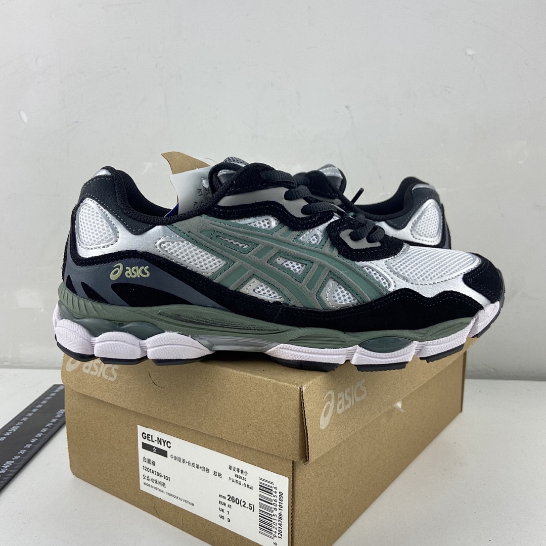 ASICS Gel-NYC White Ivy NYC (Black Green) - Image 2