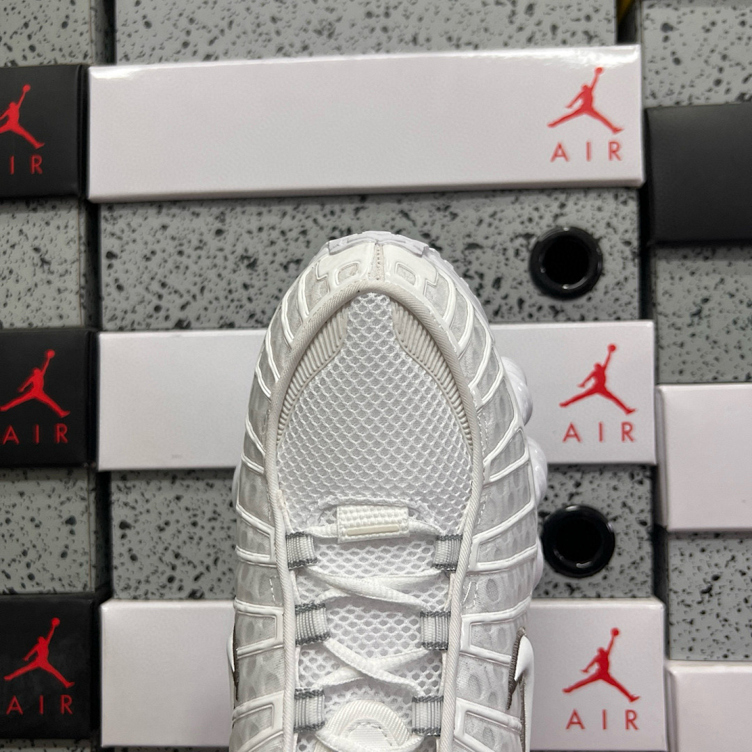 Nike Shox TL (White Metallic Silver) - Image 5