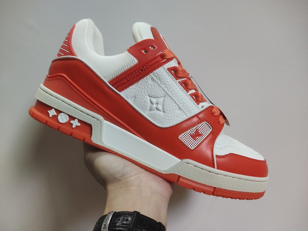 Louis Vuitton LV Trainer (Orange) - Image 4
