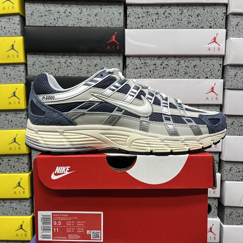 Nike P-6000 Thunder Blue Pale Ivory