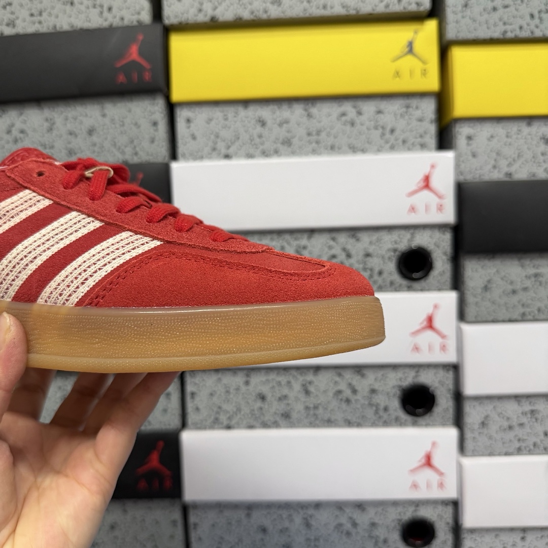 Adidas Gazelle Indoor Better Scarlet Wonder White Gum JI2756 - Image 6