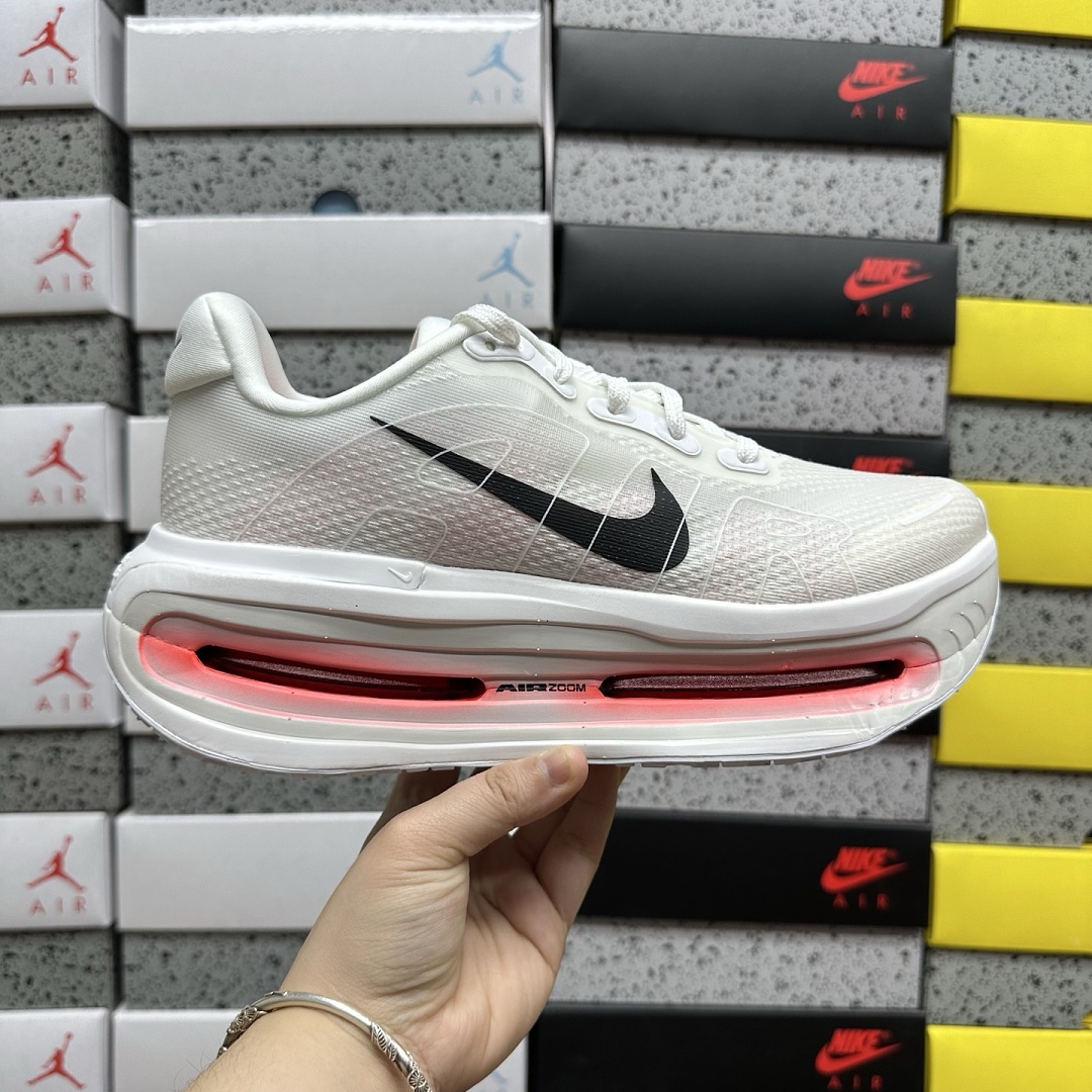 Nike Vomero Premium White Bright Crimson - Image 2