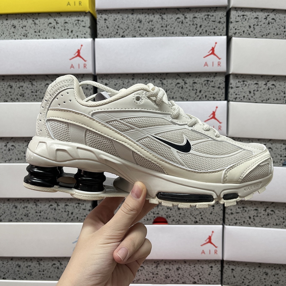Nike Shox Ride 2 (Light Bone Metallic Black) - Image 6