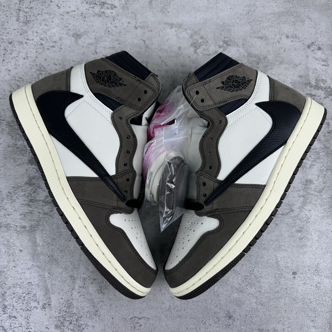 Chanel Jordan 1 Retro High OG SP Travis Scott (Mocha) - Image 8