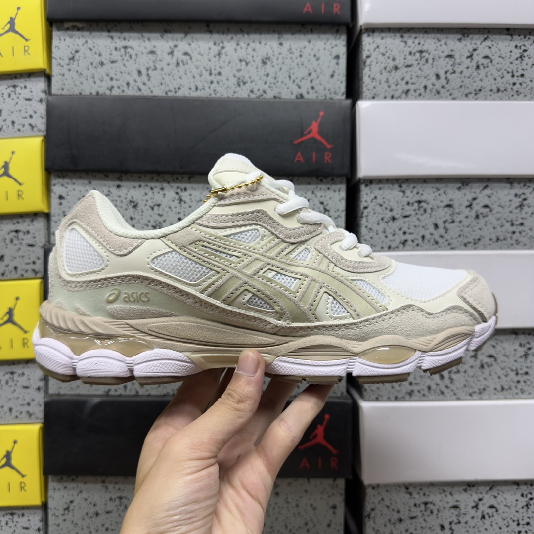 ASICS Gel-NYC White Feather (Grey) - Image 6