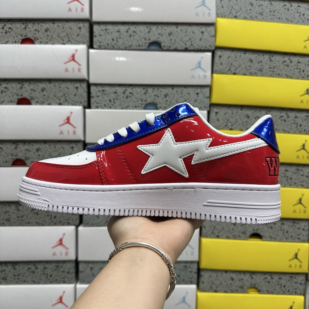 Bape Sta Low 1G30-191-002RED - Image 4