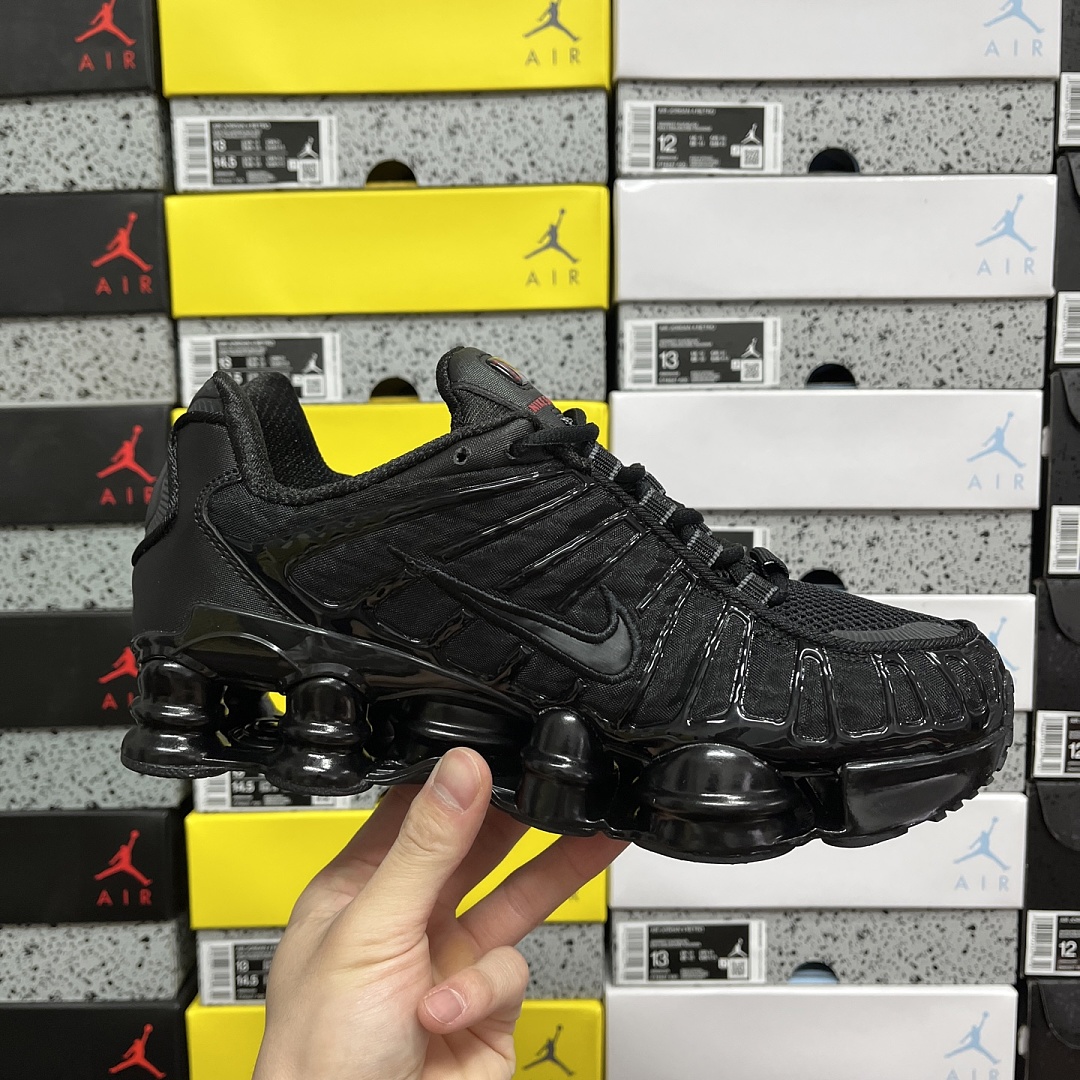 Nike Shox TL Black Max (Orange) - Image 9