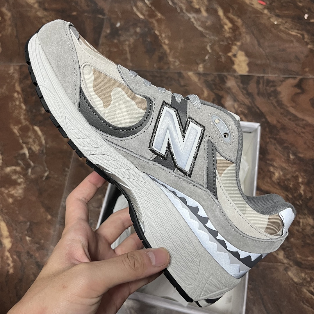 New Balance 2002R BAPE (Grey) - Image 5