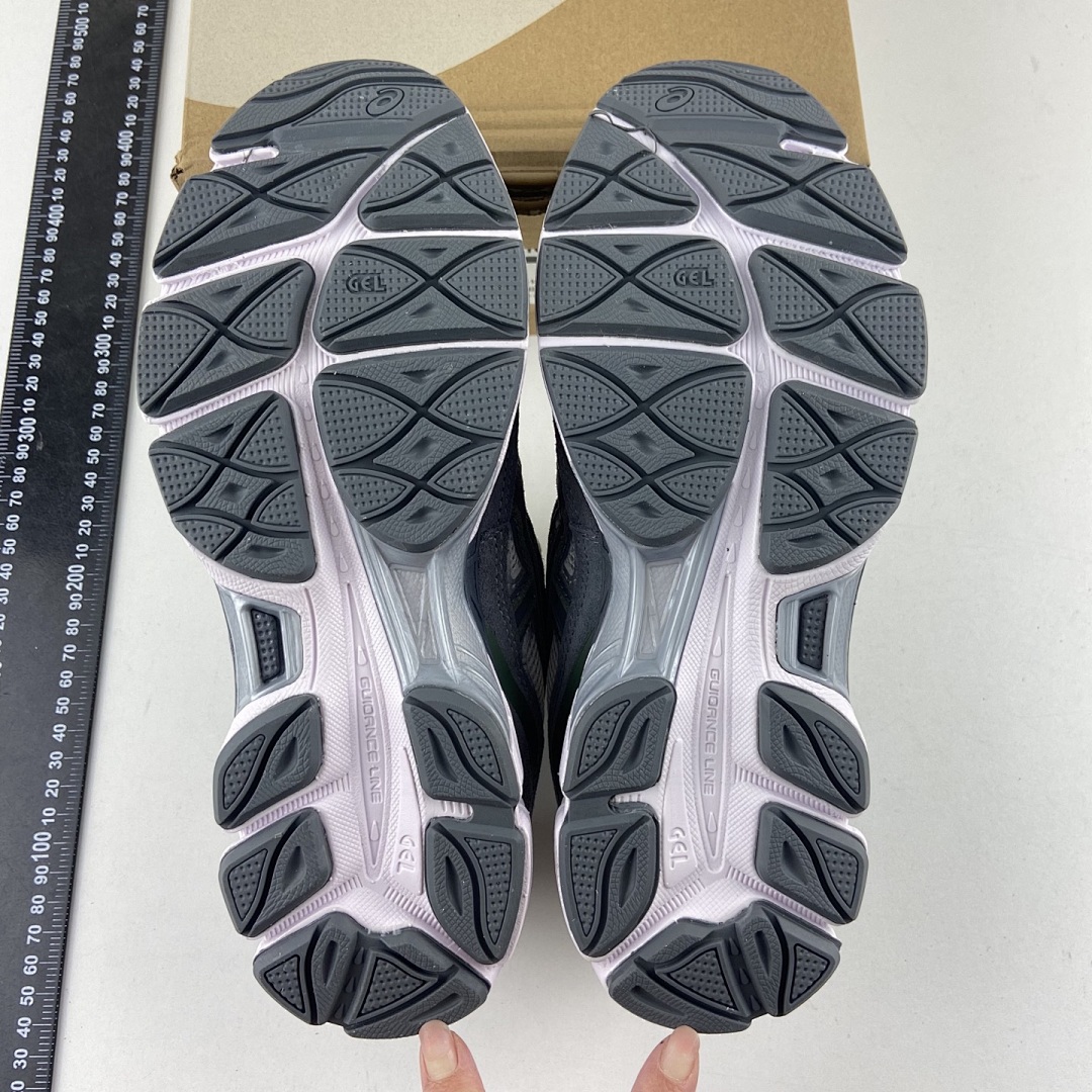 ASICS Gel-NYC Cream Steel Grey NYC (White Green) - Image 7