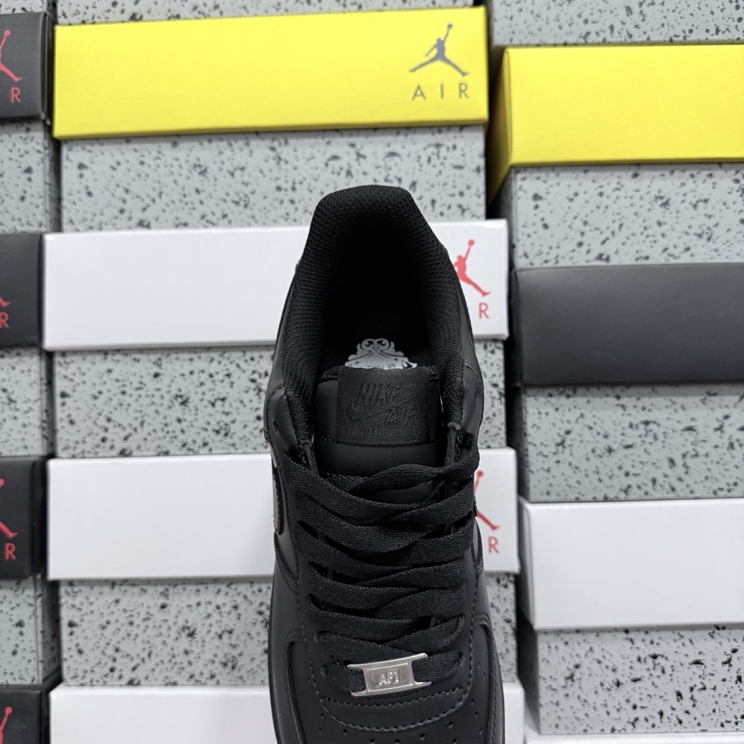 Nike Air Force 1 Low '07 (Black) - Image 7