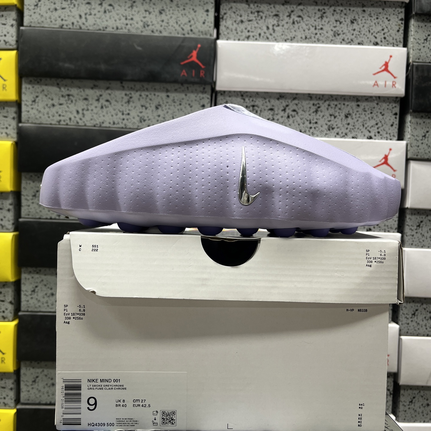 Nike Mind 001 Slide Palest Purple HQ4309-500 - Image 10