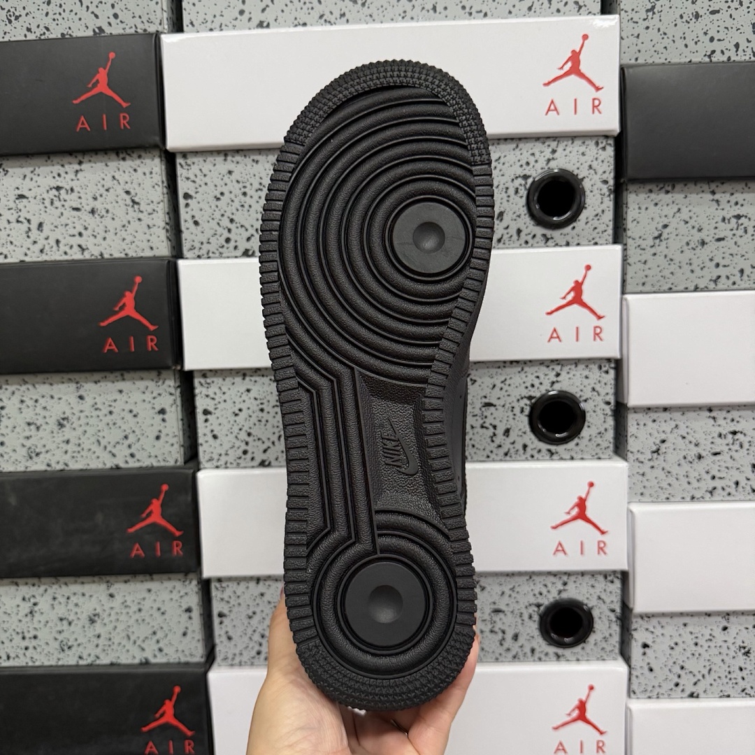 Nike Air Force 1 Low '07 (Black) - Image 3