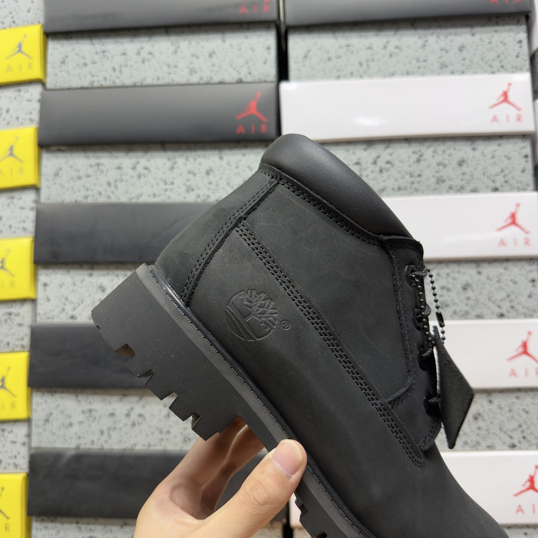 Timberland 6" Premium Waterproof Boot TB-32085-001 Black Mid Collar 39.5-44 - Image 4