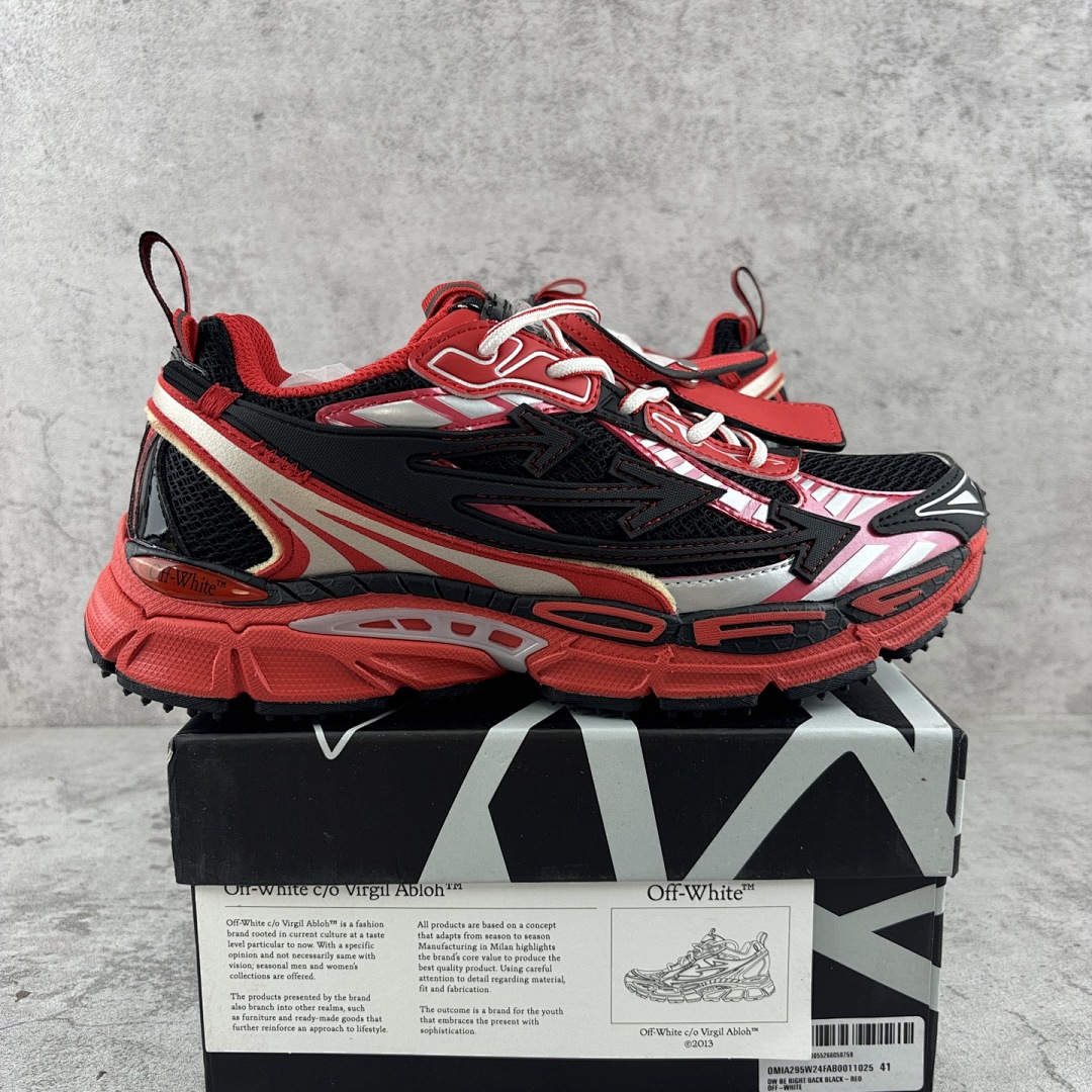 Off-White Be Right Back (Black Red)