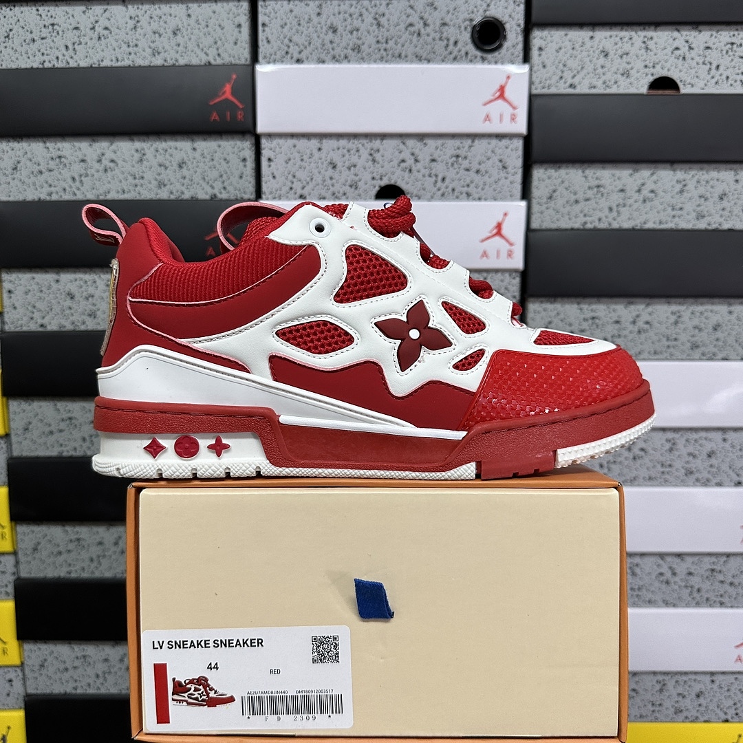 Louis Vuitton Skate Sneaker SK8 (White Red)