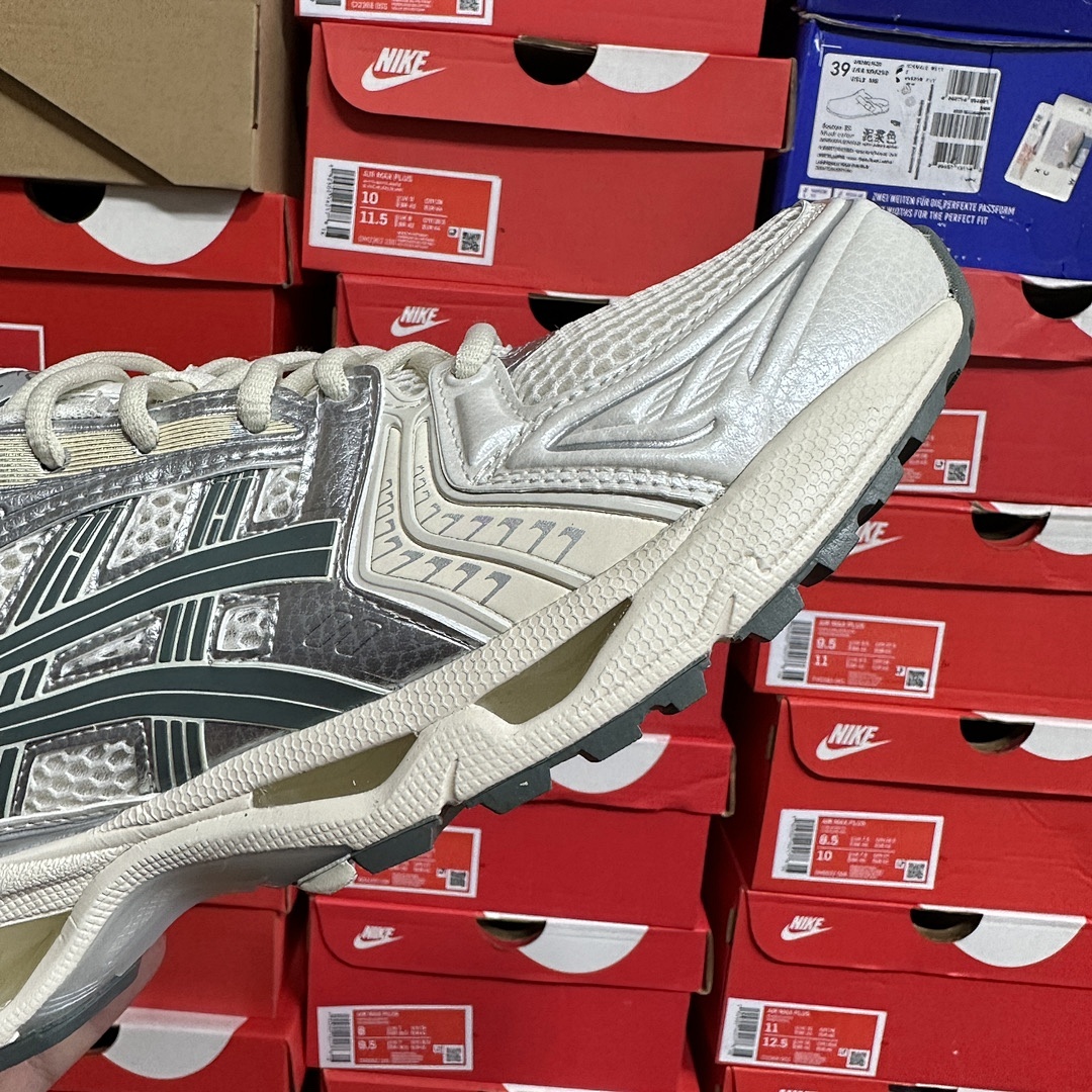 ASICS Gel-Kayano 14 Birch Dark Pewter 1201A019-200 (Silver White) - Image 9