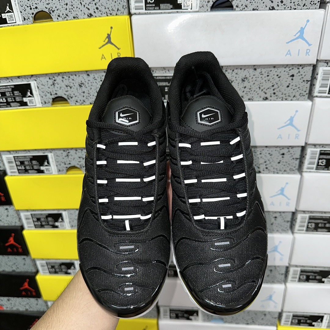 Nike Air Max Plus (Black White) - Image 3