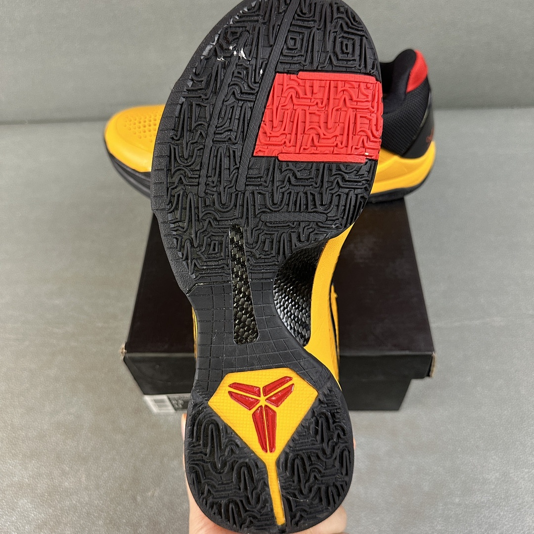 Nike Kobe 5 Protro Bruce Lee (Black Yellow) - Image 6